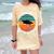Class Of 2021 Done Senior Graduation Retro Sunset Comfort Color Blast T-Shirt Citrine