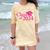 Class Of 2024 Pink For Girls And Women Graduation Comfort Color Blast T-Shirt Citrine