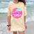 Class Of 2024 Senior Pink Retro Classic Girl Grad Graduation Comfort Color Blast T-Shirt Citrine