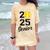 Class Of 2025 Softball Senior Graduation Graduate Women Comfort Color Blast T-Shirt Citrine
