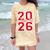 Class Of 2026 Graduation Red With Varsity Letters Comfort Color Blast T-Shirt Citrine
