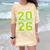 Class Of 2026 Graduation Varsity Lime Green Letters Comfort Color Blast T-Shirt Citrine