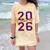 Class Of 2026 Graduation Varsity Purple Yellow On The Back Comfort Color Blast T-Shirt Citrine
