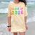 Class Of 2026 High School Graduation Date Graduate T Shirt Comfort Color Blast T-Shirt Citrine