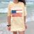 Class Of 2026 Senior Back To School American Flag Graduation Comfort Color Blast T-Shirt Citrine