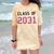 Class Of 2031 Graduation T-Shirt Comfort Color Blast T-Shirt Citrine