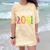 Class Of 2031 Kindergarten Graduation Back To School T-Shirt Comfort Color Blast T-Shirt Citrine