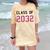 Class Of 2032 Graduation T-Shirts Comfort Color Blast T-Shirt Citrine