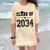 Class Of 2034 Shirt Graduation Comfort Color Blast T-Shirt Citrine