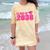 Class Of 2038 Pink Girls Growing Up School Memory Graduation Comfort Color Blast T-Shirt Citrine