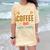 Coffee & Introvert Humor Tee Quote Cute Font Comfort Color Blast T-Shirt Citrine