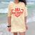 Cross Country Senior Night Senior 2025 Graduation Party 8 Comfort Color Blast T-Shirt Citrine