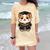 Cute Hamster Graduation Comfort Color Blast T-Shirt Citrine
