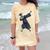 Dabbing Graduate Zebra Team Mascot Graduation Senior Shirt Comfort Color Blast T-Shirt Citrine