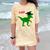 Dinosaur Rawr Diploma Graduate Graduation Comfort Color Blast T-Shirt Citrine