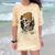 Elder Emo Skeleton Beanie Nostalgia Scene Aesthetic Comfort Color Blast T-Shirt Citrine