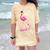 Flamingo Nailed It Graduation Flamingo Comfort Color Blast T-Shirt Citrine