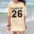 Freshman Class Of 2026 High School Senior Graduation Comfort Color Blast T-Shirt Citrine