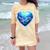 Frutiger Aero Y2K Heart Comfort Color Blast T-Shirt Citrine