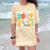 Future Class Of 2029 I Survived Passed 5th Grade Graduation Comfort Color Blast T-Shirt Citrine