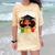 Future HBCU Grad Afro Girl College Graduation Kids Comfort Color Blast T-Shirt Citrine