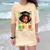 Future HBCU Grad Girl Kids Graduation HBCU College Comfort Color Blast T-Shirt Citrine