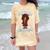 Future HBCU Grad Girl Wearing Graduation Gown Comfort Color Blast T-Shirt Citrine