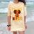 Girl Future HBCU Graduate Afro College Graduation Kids Comfort Color Blast T-Shirt Citrine