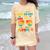 Goodbye 2nd Grade Graduation To 3rd Grade Hello Summer Kids Comfort Color Blast T-Shirt Citrine