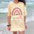 Goodbye 5TH Grade Graduation 2024 Hello 6TH Grade Rainbow Comfort Color Blast T-Shirt Citrine