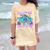 Goodbye School Hello Summer Last Day Of School Graduation Comfort Color Blast T-Shirt Citrine