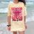 Graduate 2025 For Senior 2025 Graduation Coquette Pink Bow Comfort Color Blast T-Shirt Citrine