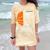 Graduate Senior Class 2022 Graduation Basketball Player Comfort Color Blast T-Shirt Citrine