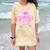 Graduation 2026 Senior 2026 Class Of 2026 Coquette Pink Girl Comfort Color Blast T-Shirt Citrine