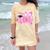Graduation 2027 Senior 2027 Class Of 2027 Coquette Pink Girl Comfort Color Blast T-Shirt Citrine