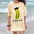 Graduation Cap Wearing Big Dill Pickle I Did It Graduate Fun Comfort Color Blast T-Shirt Citrine