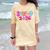 Graduation Class Of 2026 Senior Pink Coquette Bow 2026 Grade Comfort Color Blast T-Shirt Citrine