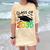 Graduation Class Of 2035 Hand Prints Space Pre-K -12th Grade Comfort Color Blast T-Shirt Citrine