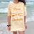 Graduation Proud Parents Of a 2024 Graduate For Mom And Dad Comfort Color Blast T-Shirt Citrine