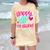 Happy Last Day Of First 1st Grade Teacher Student Graduation Comfort Color Blast T-Shirt Citrine