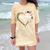 Heart Coast Guard Wife Coast Guard Graduation Wife USCG Wife Comfort Color Blast T-Shirt Citrine