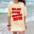 High School Graduation Tshirt Game Over Senior Class Of 2018 Comfort Color Blast T-Shirt Citrine