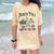 Holiday Scene Nostalgia North Pole Tree Farm Merry Christmas Comfort Color Blast T-Shirt Citrine