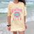 The Homebody Club Antisocial Retro Introvert Comfort Color Blast T-Shirt Citrine The Homebody Club Antisocial Retro Introvert Comfort Color Blast T-Shirt Citrine