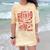 Hotrod Car Automotive Nostalgia Distressed Retro Comfort Color Blast T-Shirt Citrine