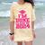 I'm Done Class Of 2024 Pink Girls Women Graduation Comfort Color Blast T-Shirt Citrine
