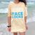 I'm Nicer Than My Face Looks Shy People Introverts Comfort Color Blast T-Shirt Citrine