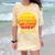 I'm Outstanding Retro Introvert Mountain Trip Lover Comfort Color Blast T-Shirt Citrine