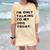 I'm Only Talking To My Dog Today Introvert Comfort Color Blast T-Shirt Citrine