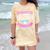 Introvert Hippie Mom Cloth Diapers Crunchy Mama Comfort Color Blast T-Shirt Citrine